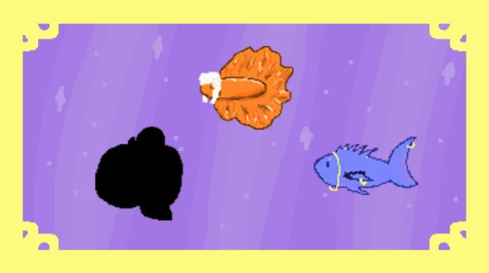 Fish collection screen