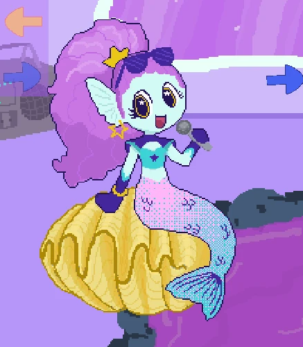 Melody · guide character