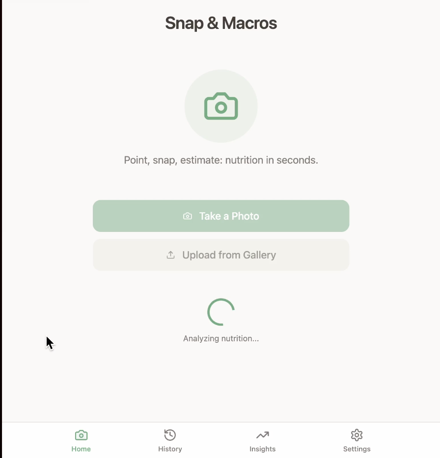 Nutrition App
