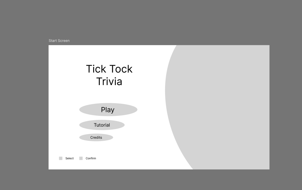 Early wireframes